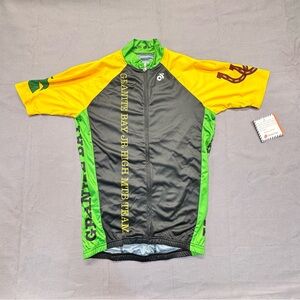 Champion Systems Cycling Jersey Granite Bay JRHS Women’s XS yellow black green